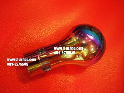 หัวเกียร์สีชุบไทเทเนียม Ralliart สำหรับรถทุกรุ่น