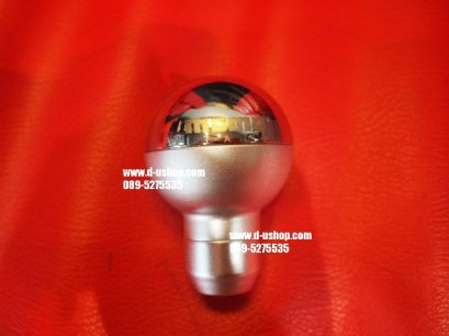 หัวเกียร์ momo สีเงิน รุ่นหัวกลม MT สำหรับรถทุกรุ่น