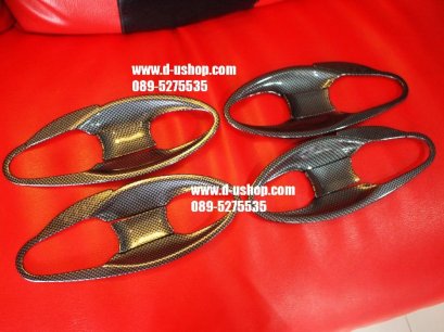 เบ้ามือเปิดประตูเคฟล่าแท้ Honda City All New 2014