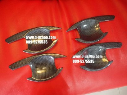 เบ้ามือเปิดประตูเคฟล่าแท้ Mitsubishi Triton All New สำหรับ4ประตู