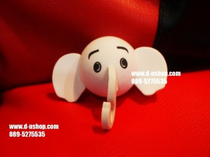 ตุ๊กตาเสียบเสาอากาศ ช้างน้อย สำหรับรถทุกรุ่น