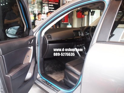 ยางกันเสียงขอบประตูกันลมเกาหลีสี สำหรับรถทุกรุ่น