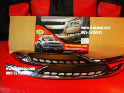 ชุดไฟ Daylight Running Time LED FITT ตรงรุ่น Chevrolet Colorado All New 2013