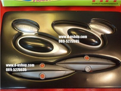 ครอบไฟแก้มสีบอร์น Nissan March Fitt