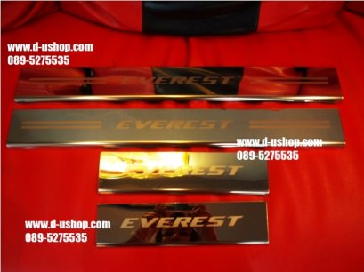 กาบบันไดกันรอยสแตนเลส Ford Everest All New 2015