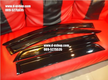 กันสาดสีดำ Ford Everest All New 2015