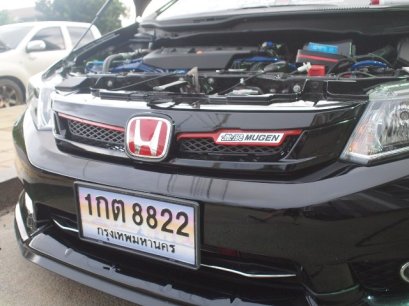 Logo Mugen อลูมินั่ม (ใหญ่) สำหรับรถทุกรุ่น