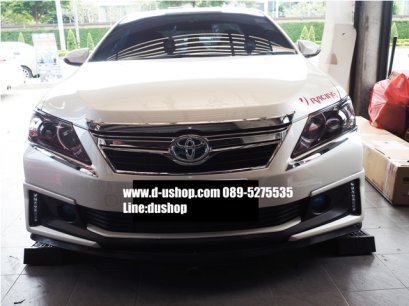 ลิ้นหน้ากันกระแทกดำด้าน สไตล์ญี่ปุ่น สำหรับรถทุกรุ่น