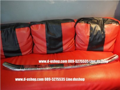 กันรอยท้ายโครเมียมตรงรุ่น Mitsubishi Pajero All New 2015