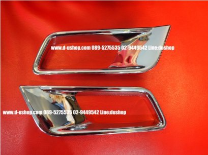 ครอบไฟตัดหมอกโครเมียมตรงรุ่น Ford Everest 2015