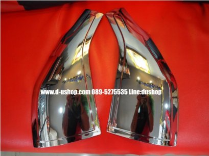 ครอบมุมฝากระโปรงหน้าโครเมียมตรงรุ่น Toyota Commuter