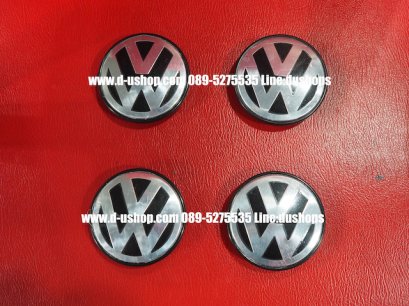 ดุมล้อโลโก้ volkswagen พื้นดำ