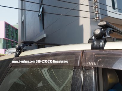 ขาจับแร็คแบบยึด ไม่ต้องเจาะหลังคา ตรงรุ่นสำหรับ Mitsubishi Spacwagon