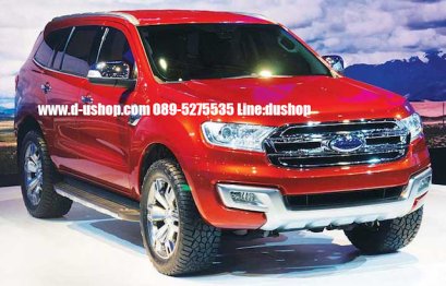 ขอบหน้าต่างโครเมียมตรงรุ่น6ชิ้น Ford Everest All New 2015