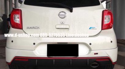 ชุดแต่ง Nissan March New 2013 ทรง ZTEC