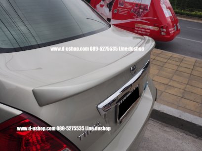 สปอยเลอร์ทรงแนบตรงรุ่น Nissan Tida 5/4 Dr