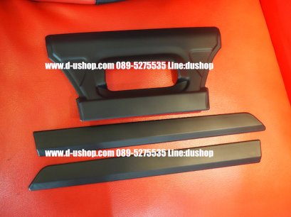 คิ้วกันกระแทกท้ายปลายดาบดำด้าน ตรงรุ่น Mitsubishi Triton All new 2015 V.2#2