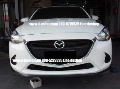 ลิ้นหน้ากันกระแทกดำด้าน สไตล์ญี่ปุ่น สำหรับรถทุกรุ่น