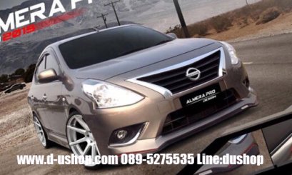 ชุดแต่งรอบคัน Nissan Almera All New 2015 ทรง Pro Sport