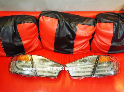 โคมไฟท้าย Smoke LED Toyota Camry New 2012-2015 สไตล์ BMW