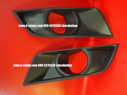 ครอบไฟตัดหมอกดำด้านตรงรุ่น Ford Ranger All New 2015  (รองท็อป)