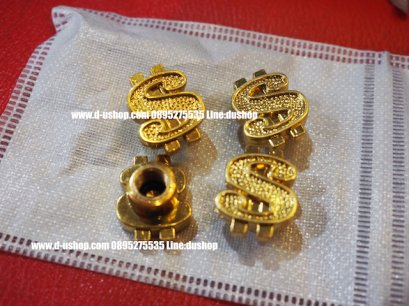 จุกลมล้อดอลล่าร์ทอง สำหรับรถทุกรุ่น