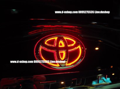 โลโก้มีไฟท้ายแท้ Toyota Fortuner All New 2015