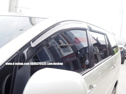 กันสาดสีดำตรงรุ่น Toyota Innova