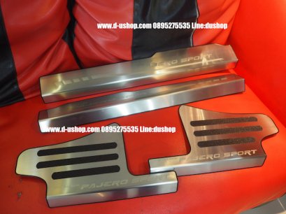 กาบบันไดสแตนเลสแบบครอบเต็ม Mitsubishi Pajero All New 2015