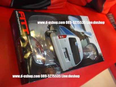 ครอบกระจกส่องหลังโครเมียมพร้อมไฟถอยตรงรุ่น Toyota Commuter/Ventury