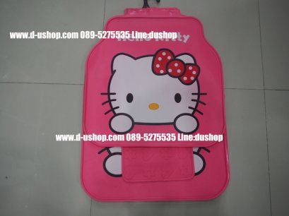 ผ้ายางปูพื้นลาย Hello Kitty สีชมพูหวานสำหรับรถทุกรุ่น
