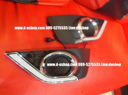 ชุดไฟ Daylight Running Time LED ตรงรุ่นมาพร้อมเบ้า Honda BR-V
