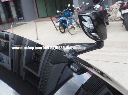 กระจกมองมุมตรงรุ่นสีตามตัวรถ Mitsubishi Pajero All New 2015-16