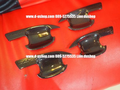 เบ้ามือเปิดประตูกันรอยเคฟล่าตรงรุ่น Chevrolet Trailblazer