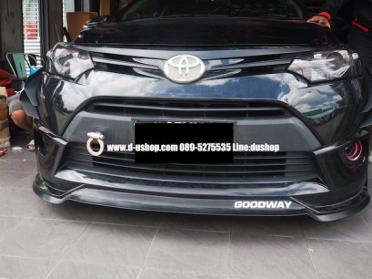 ลิ้นหน้ากันกระแทกดำด้าน สไตล์ญี่ปุ่น สำหรับรถทุกรุ่น