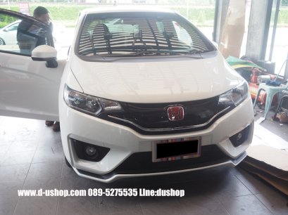 โลโก้หน้า H แดงแท้ไต้หวัน Honda Jazz All New 2014-16