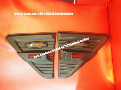 ครอบไฟแก้มข้างดำด้าน TRD สำหรับ Toyota REVO 2015-16