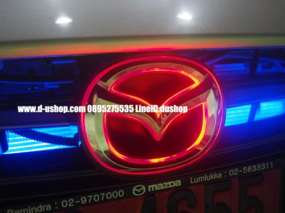 โลโก้หน้าแบบมีไฟสำหรับ Mazda2 All New Skyactiv 2015