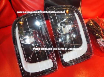 ชุดไฟ Daylight + ไฟตัดหมอก ตรงรุ่น Isuzu D-Max All New 2011-16