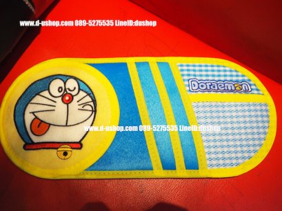 ที่บังแดดใส่ซีดี Doraemon เหลืองฟ้า ลิขสิทธิ์แท้สำหรับรถทุกรุ่น