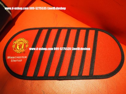 ที่บังแดดใส่ซีดีลายแมนยูสีแดง ลิขสิทธิ์แท้สำหรับรถทุกรุ่น
