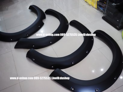 คิ้วล้อแต่งดำด้านรุ่นมีหมุด ตรงรุ่น Chevrolet Colorado All New 2012