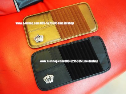 ที่เสียบแผ่นซีดี โลโก้มงกุฎหนังสีทอง DAD VIP สำหรับรถทุกรุ่น