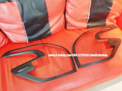 ครอบไฟท้ายดำด้าน ตรงรุ่น Toyota Yaris All New 2013-16