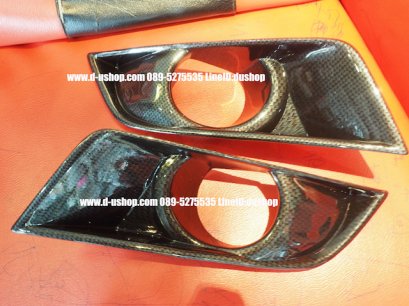 ครอบไฟตัดหมอกเคฟล่า ตรงรุ่น Ford Ranger All New 2015-16 (รองท็อป)