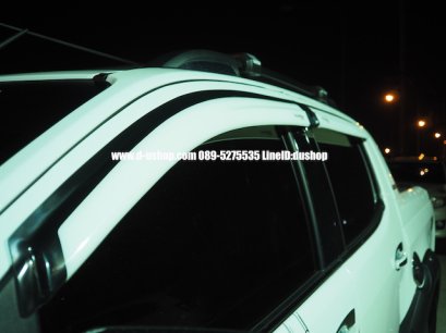 กันสาดสีขาวตรงรุ่น Chevrolet Colorado New 2012-16