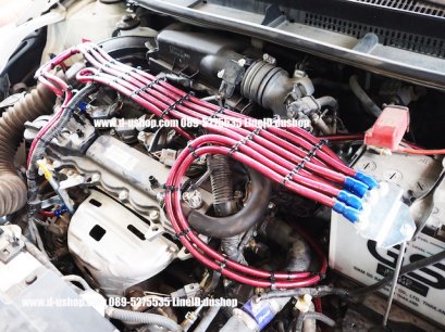 Ground Wire Greddy 10 mm 7 เส้น สำหรับ Toyota Yaris All New 2014
