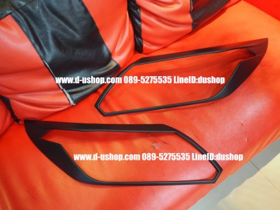 ครอบไฟหน้าดำด้านตรงรุ่น Chevrolet Colorado All New 2016