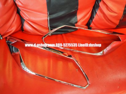 ครอบไฟหน้าโครเมียมตรงรุ่น Chevrolet Colorado All New 2016