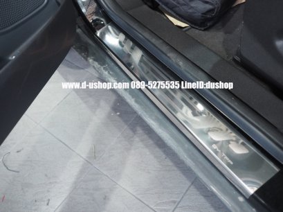 กาบบันไดสแตนเลสกันรอยแบบยิงทราย ตรงรุ่น  Ford Ecosport